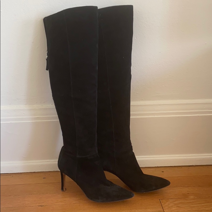 Nine West Suede Over The Knee Boots